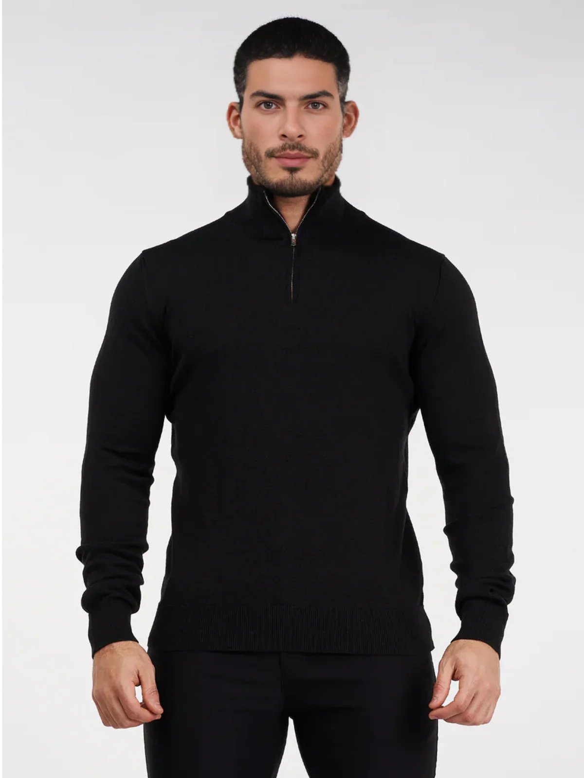 Svendora™ | Moderne Strik med Halv-Zip