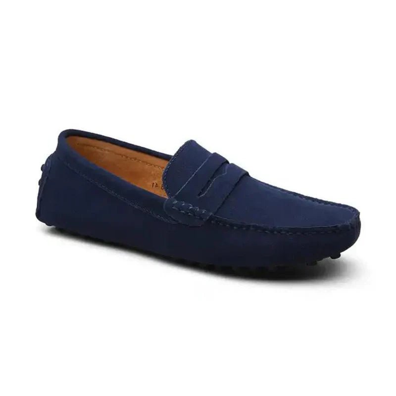 Svendora™| Driver - loafers i ruskind - Svendora