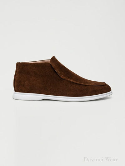 Svendora™| Høj mørkebrun loafer - Svendora